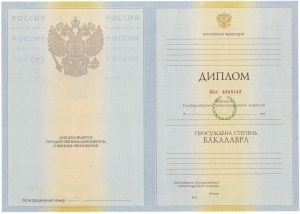 Диплом бакалавра 2010-2013 г.